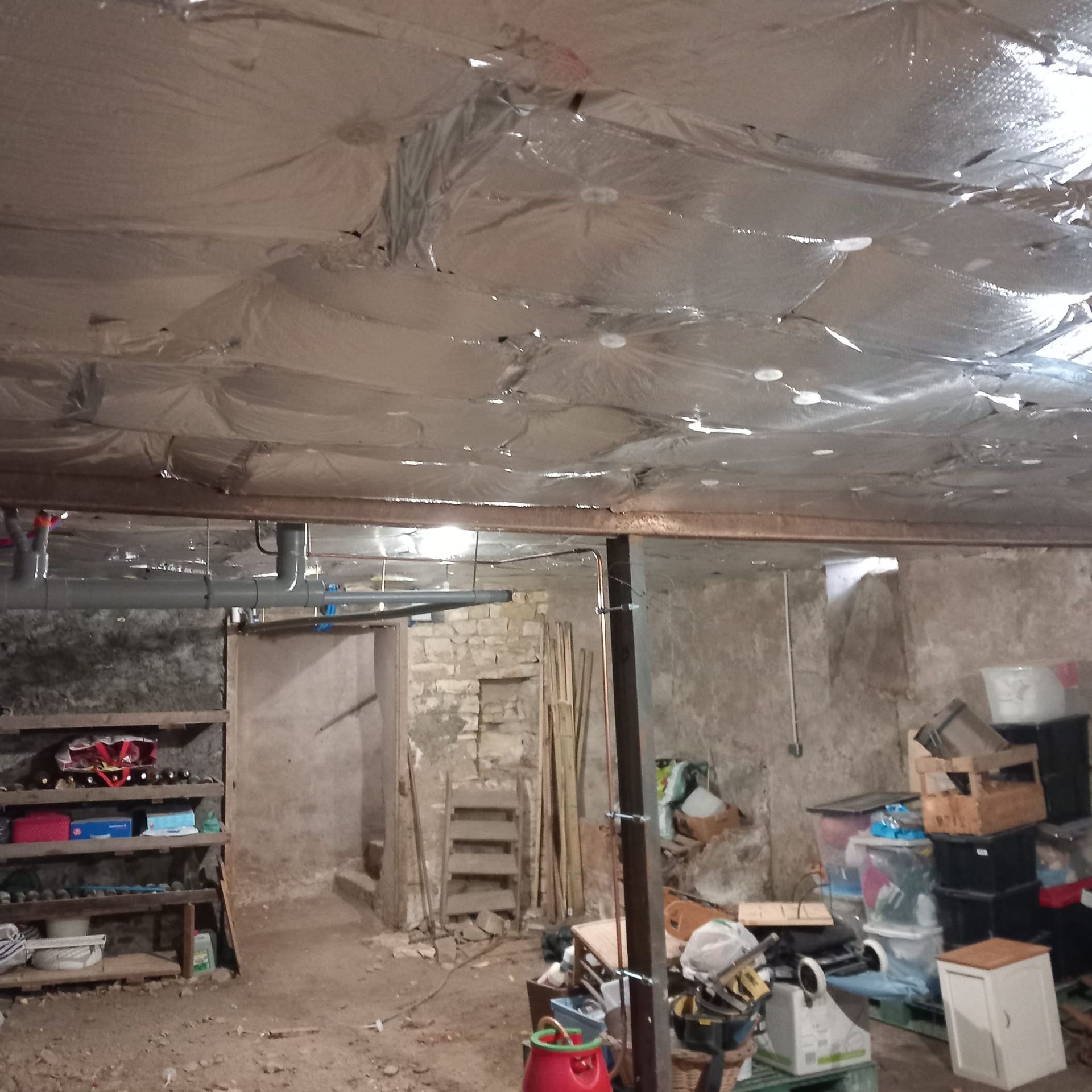 Vers Isolation des murs et cloisons