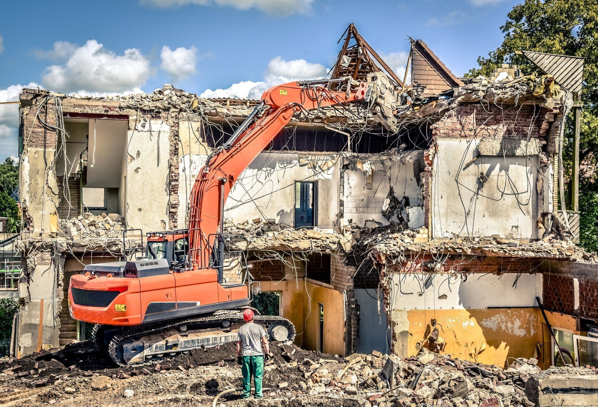 Démolition d'un logement