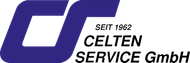 Ein blau-weißes Logo für die Celten Service GmbH