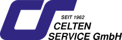 Ein blau-weißes Logo für die Celten Service GmbH