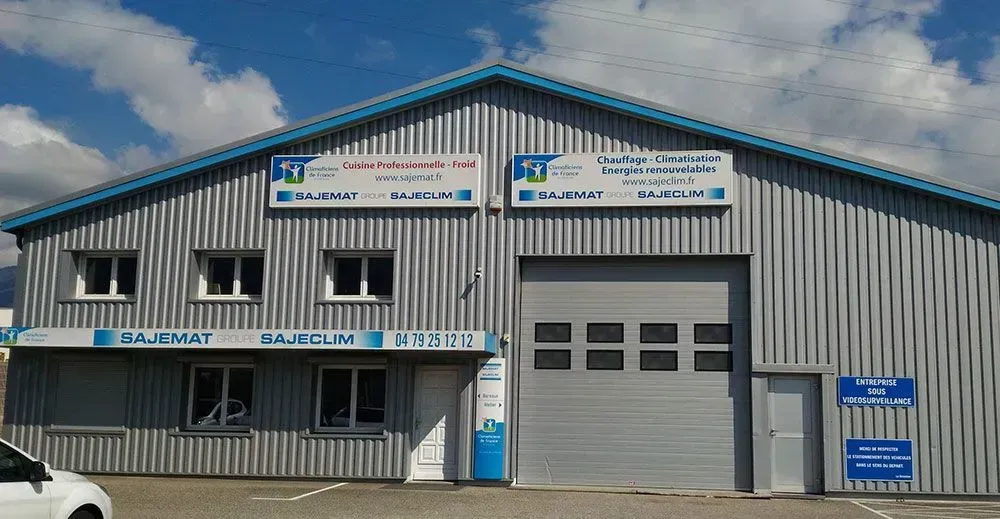 Bâtiment de l'entreprise Sajeclim