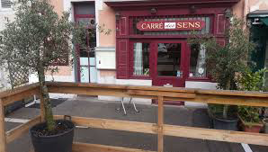 Devanture du Carré des sens à Chambéry