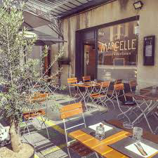 Terrasse du restaurant Chez Marcelle