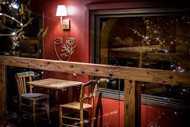 Intérieur du restaurant La Boheme