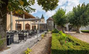 Terrasse du restaurant Le clos du château