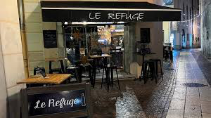 Terrasse du restaurant Le refuge