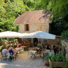 Terrasse du restaurant L'ail des ours