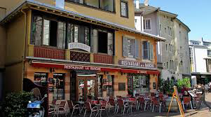 Terrasse du restaurant La Blanche