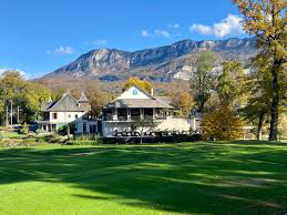 Vue du Restaurant du Golf