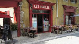 Terrasse du restaurant Les Halles à Chambéry
