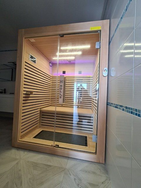 Sauna tout en bois