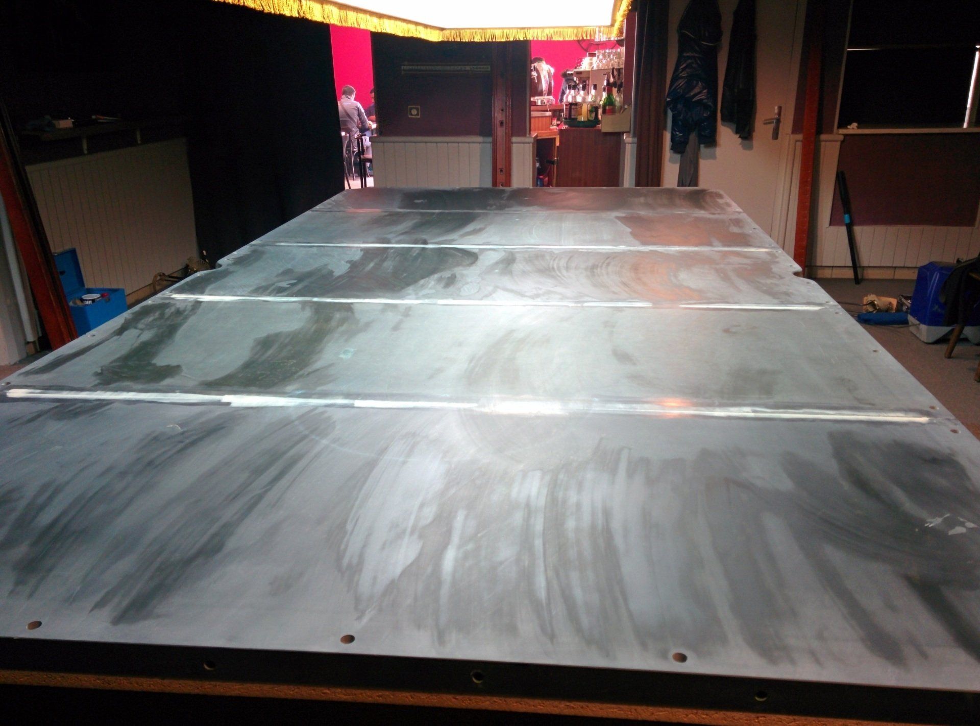 Rénovation complète d'un billard