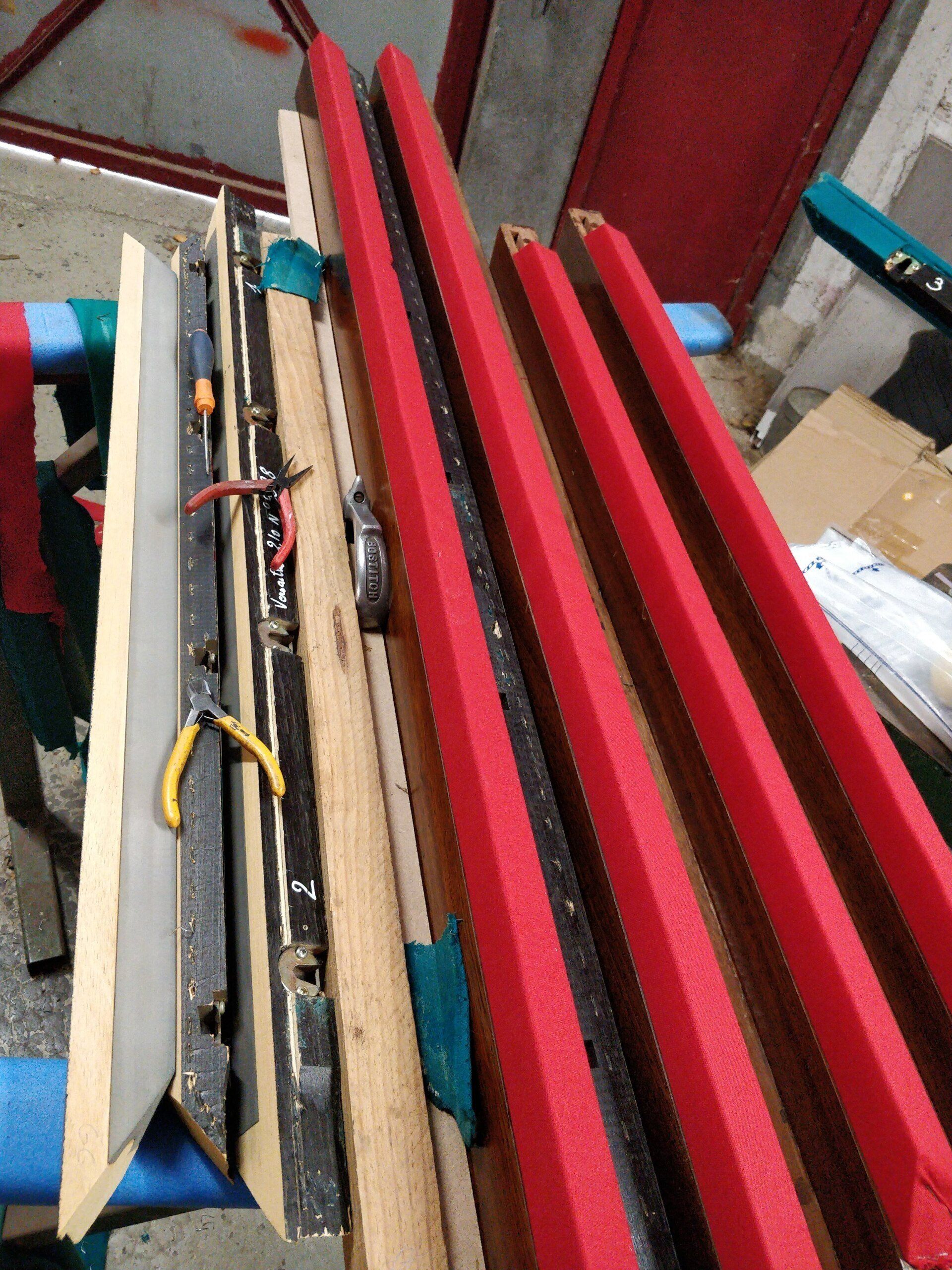 Démontage de table de billard