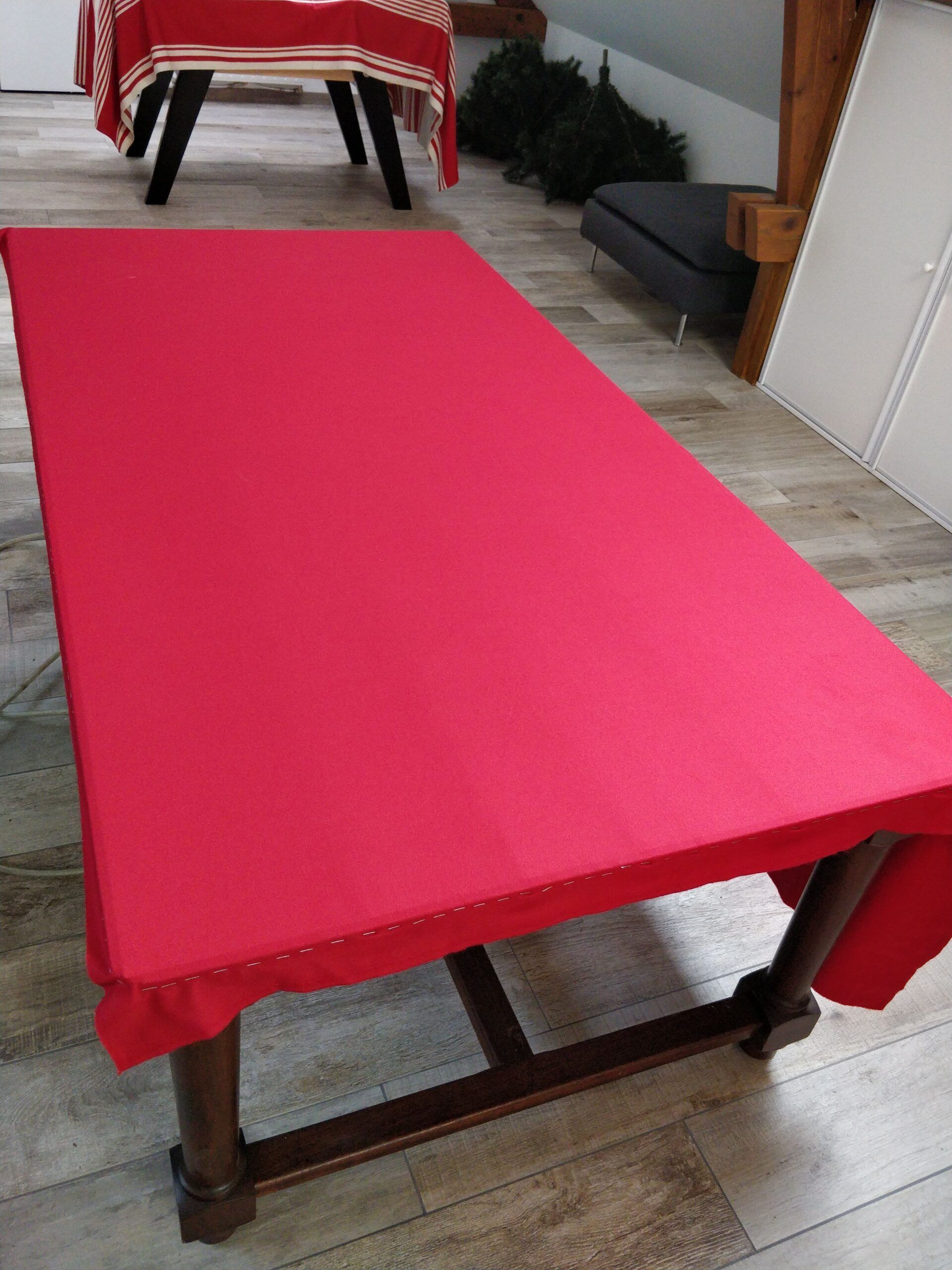 Changement tapis de billard