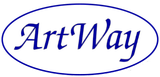 "ArtWay"-teksti sinisessä soikiossa.