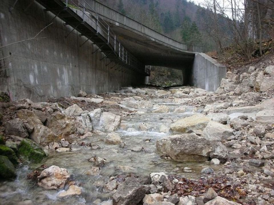Génie civil, construction d'un tunel