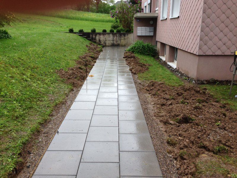 Sanierung eines Fussweges