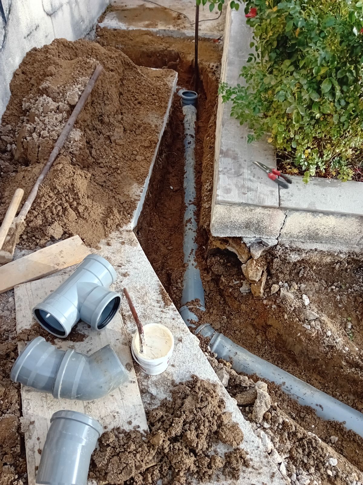 Travaux de raccordement