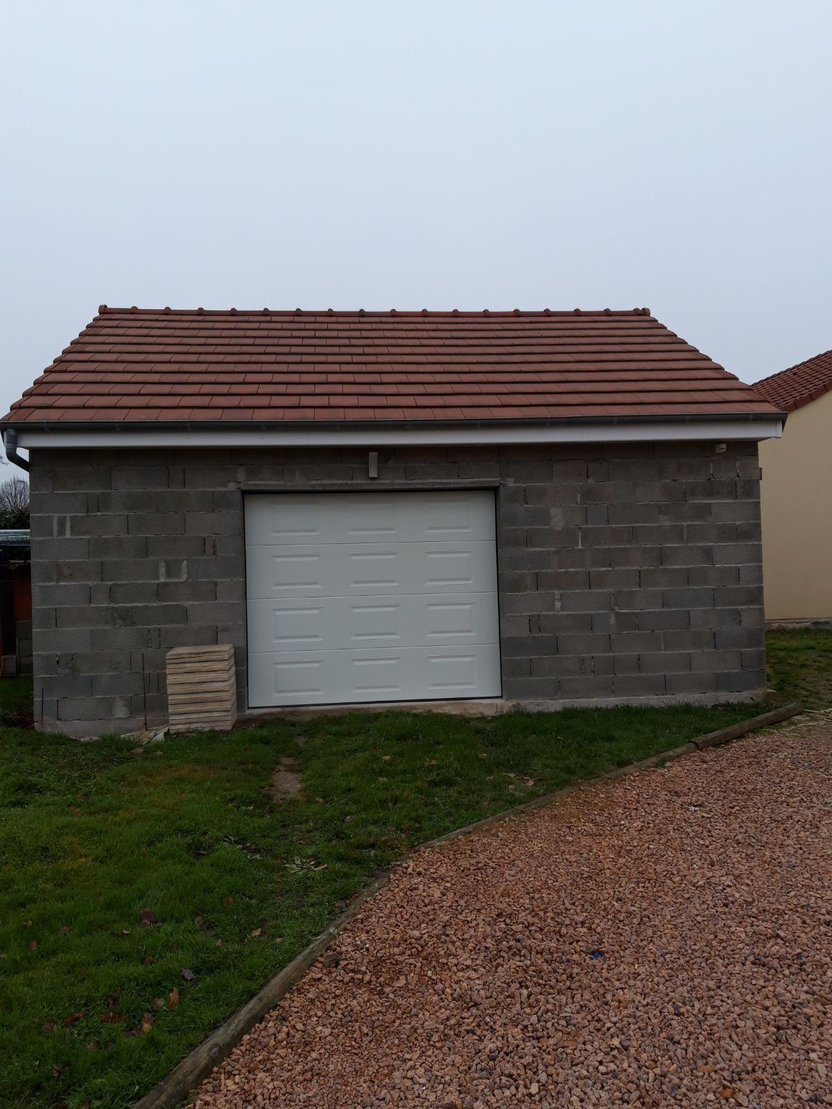 Maison avant un ravalement de façade