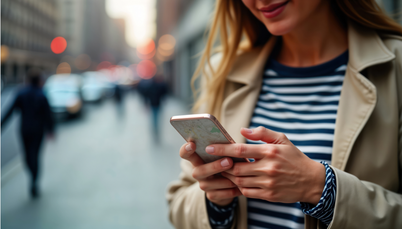 Titolare di PMI che confronta sito web e Profilo dell’attività su Google