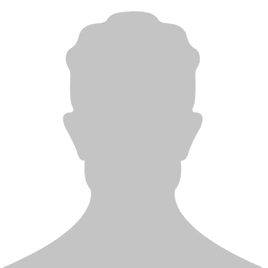 Graues Silhouetten-Symbol eines Mannes.
