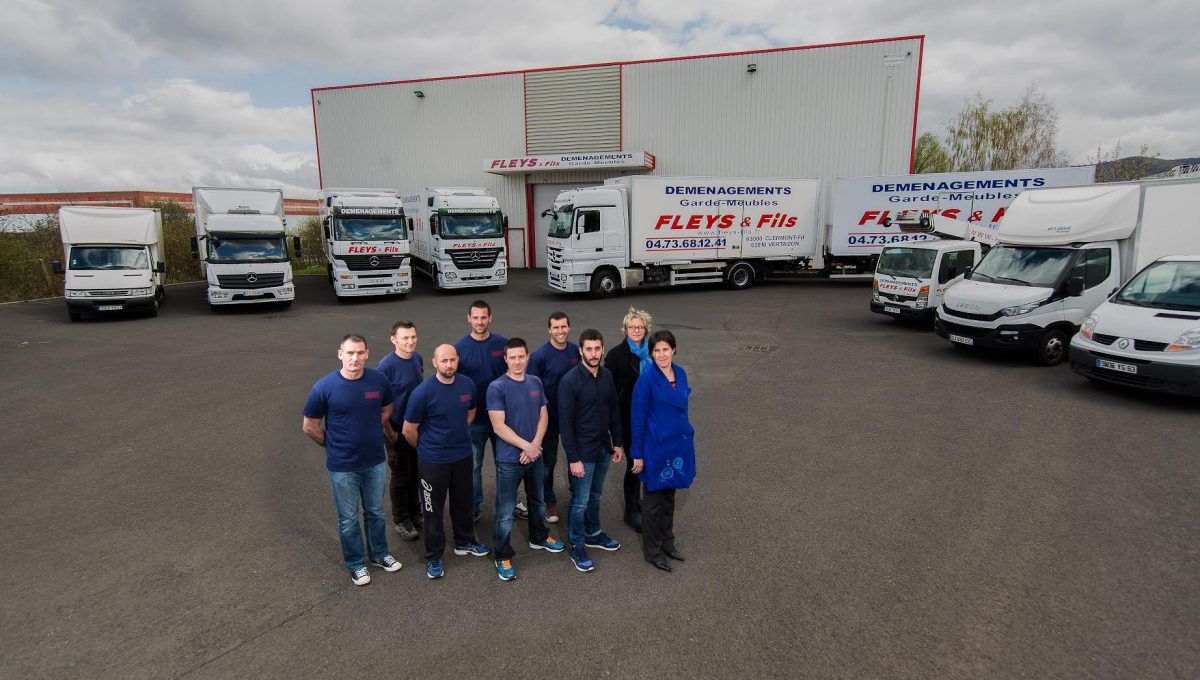 Équipe de salariés de chez Fleys et Fils