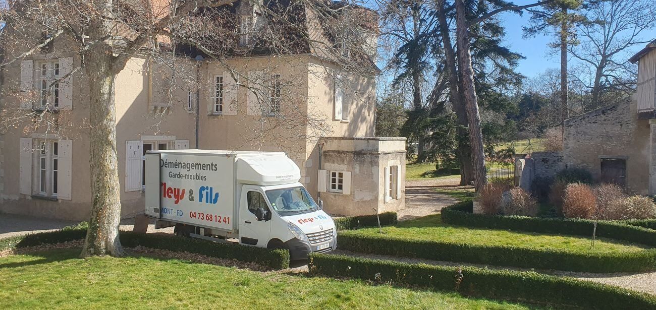 Déménagement d'une maison de campagne