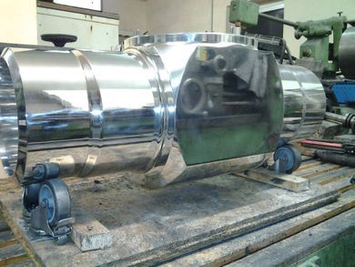 Industrieteil auf Hochglanz poliert