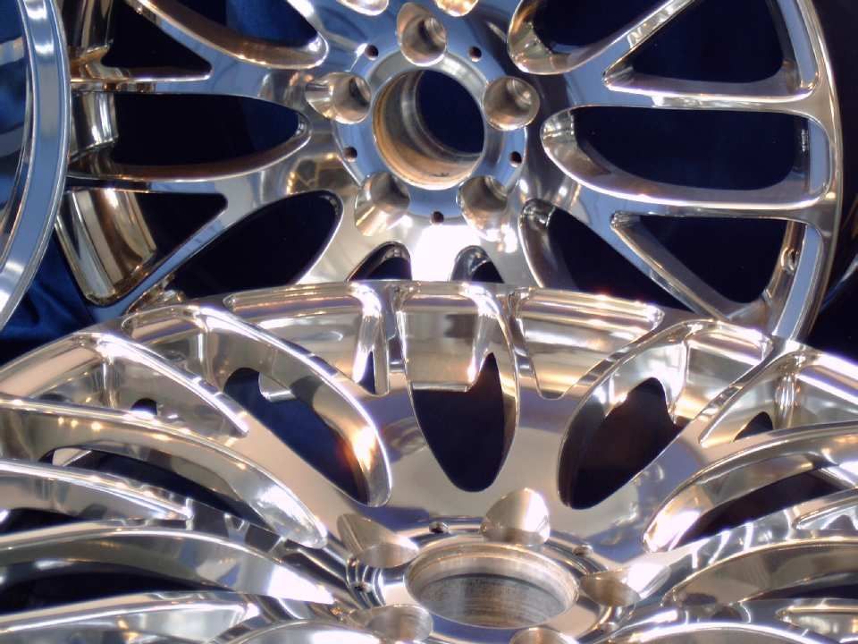 Verchromte Felgen