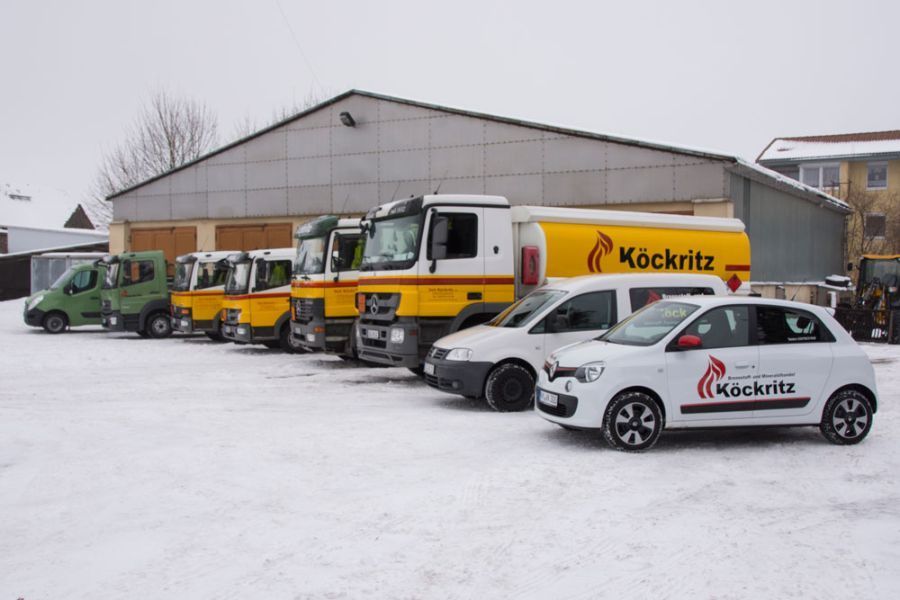 Fuhrpark der Firma Brennstoff- und Mineralölhandel Köckritz GmbH