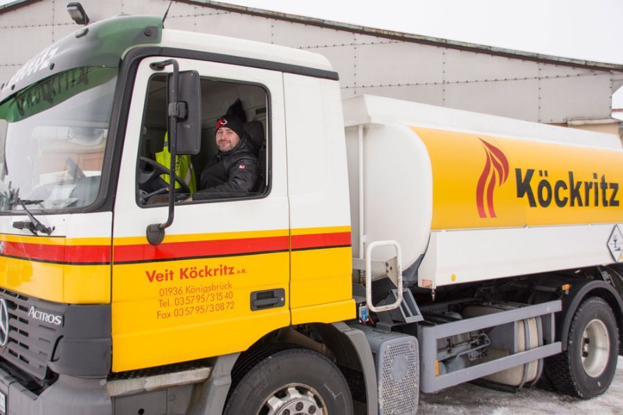 Fuhrpark der Firma Brennstoff- und Mineralölhandel Köckritz GmbH