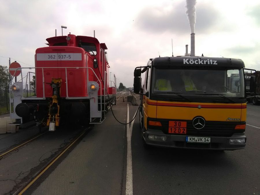 Lieferung von Brennstoff an Züge Brennstoff- und Mineralölhandel Köckritz GmbH