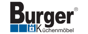 Burger, Logo mit dem Slogan „Teil der Küchenfamilie“