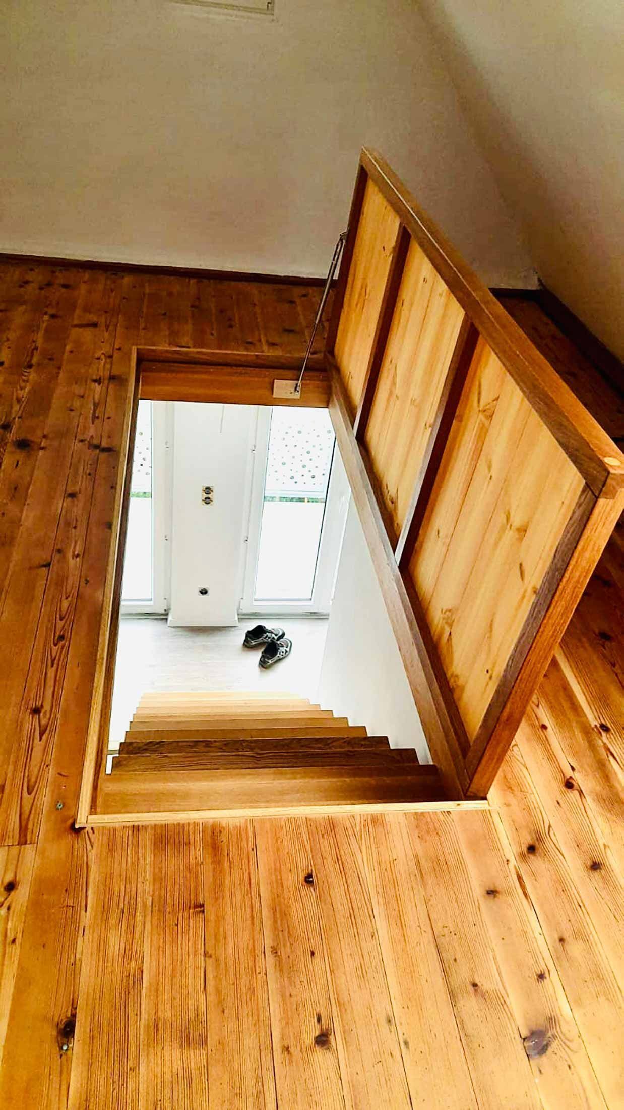 Pautz Möbelmanufaktur -Einbauschrank Treppe