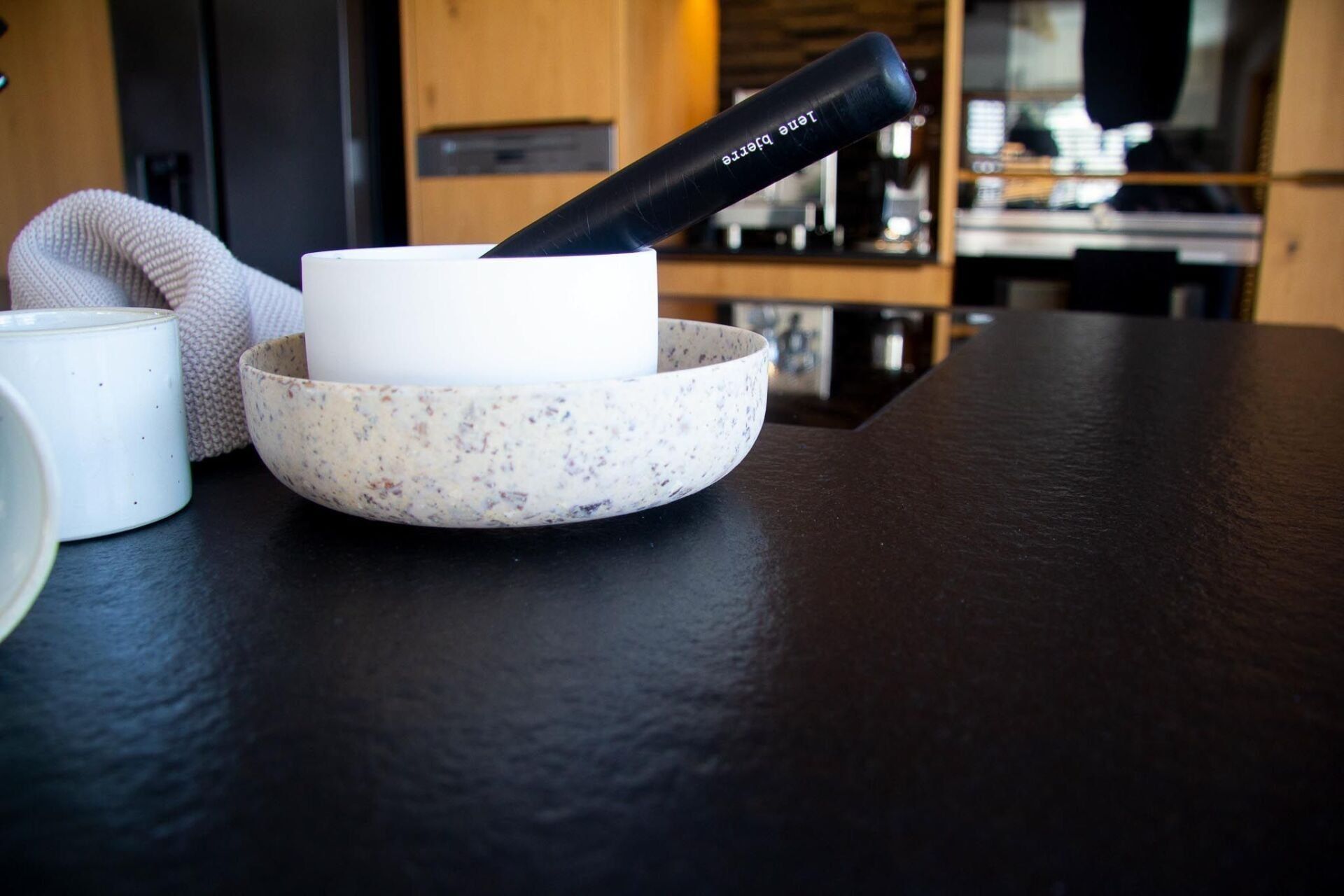 Küche in Hilpoltstein mit Eiche Fronten