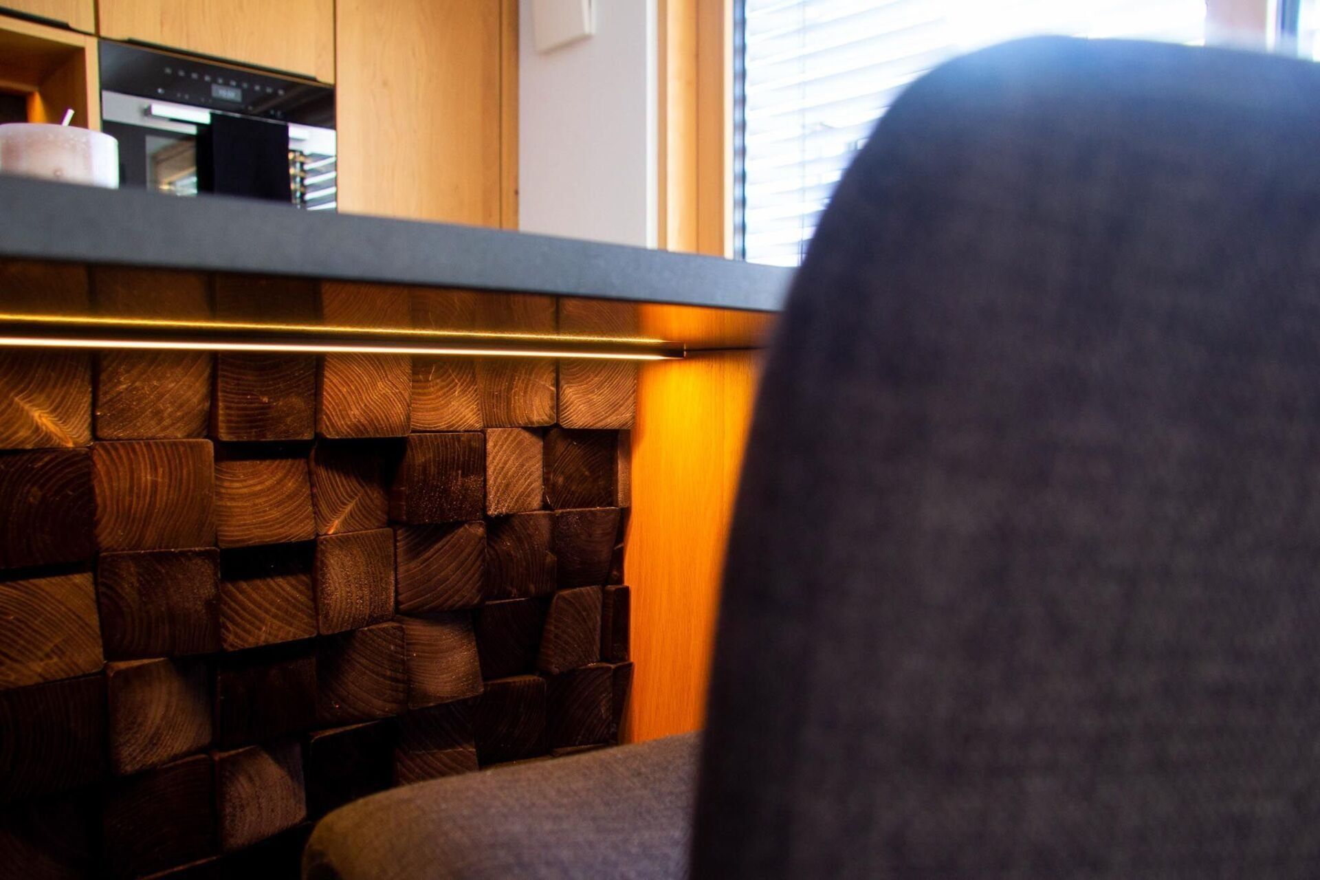 Küche in Hilpoltstein mit Eiche Fronten