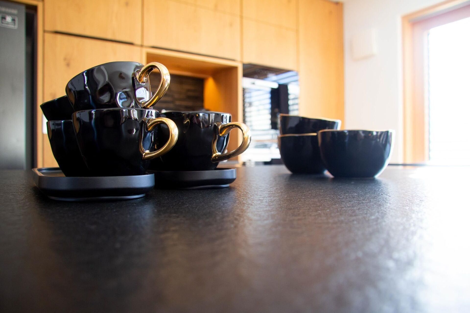 Küche in Hilpoltstein mit Eiche Fronten