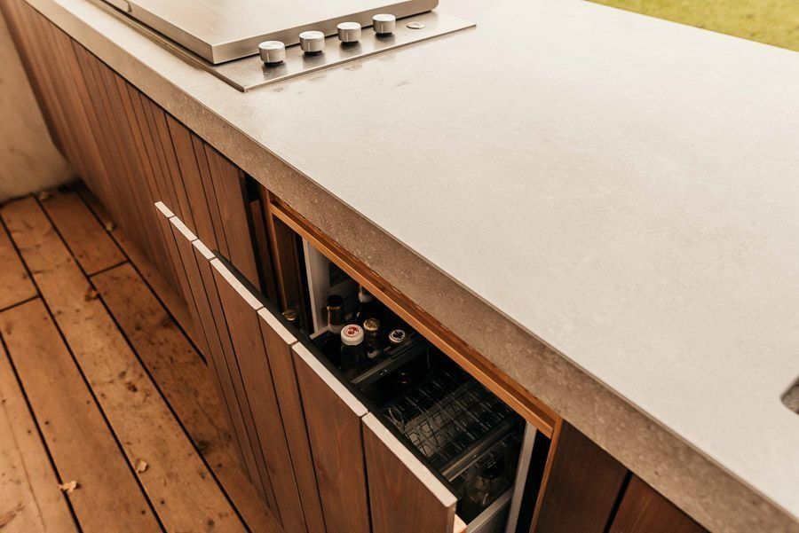 Outdoorküche mit Gasgrill in Fürth