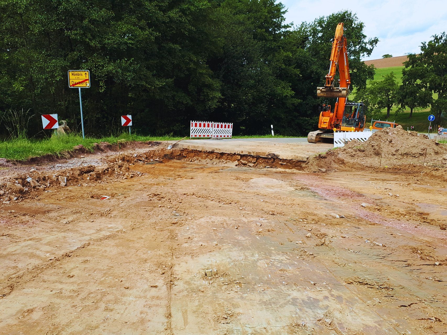 Straßenbau Daxberg
