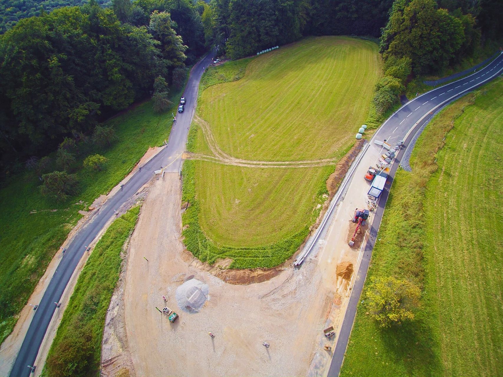 Straßenbauprojekt Dörmorsbach