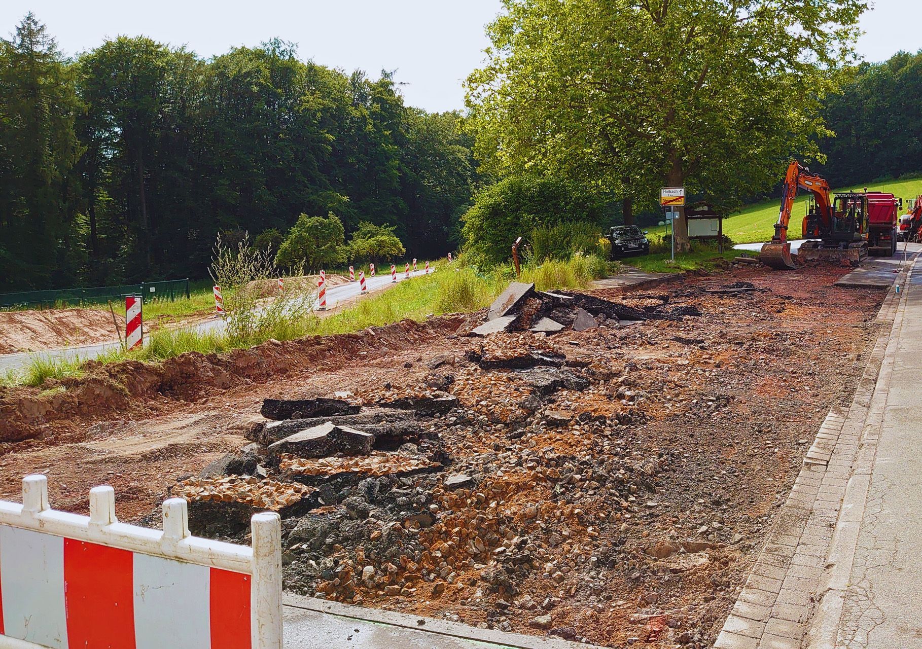 Straßenbauprojekt Dörmorsbach