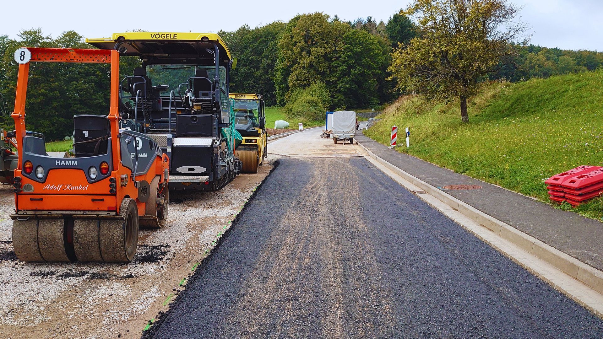 Straßenbauprojekt Dörmorsbach