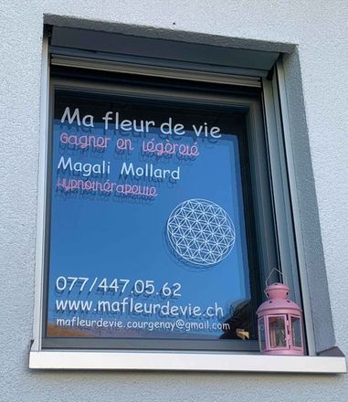 Magali Mollard - Hypnothérapeute - Ma fleur de vie - Courgenay- Ajoie