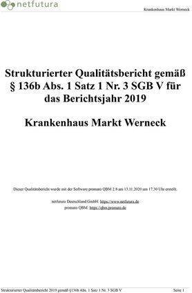 Qualitätsbericht 2018