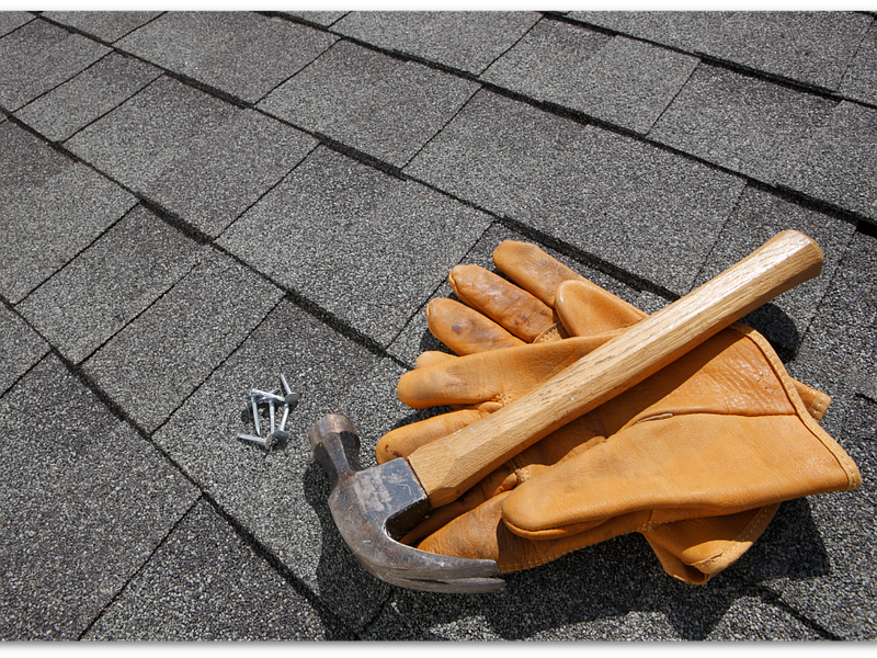 Travaux de couverture de toit