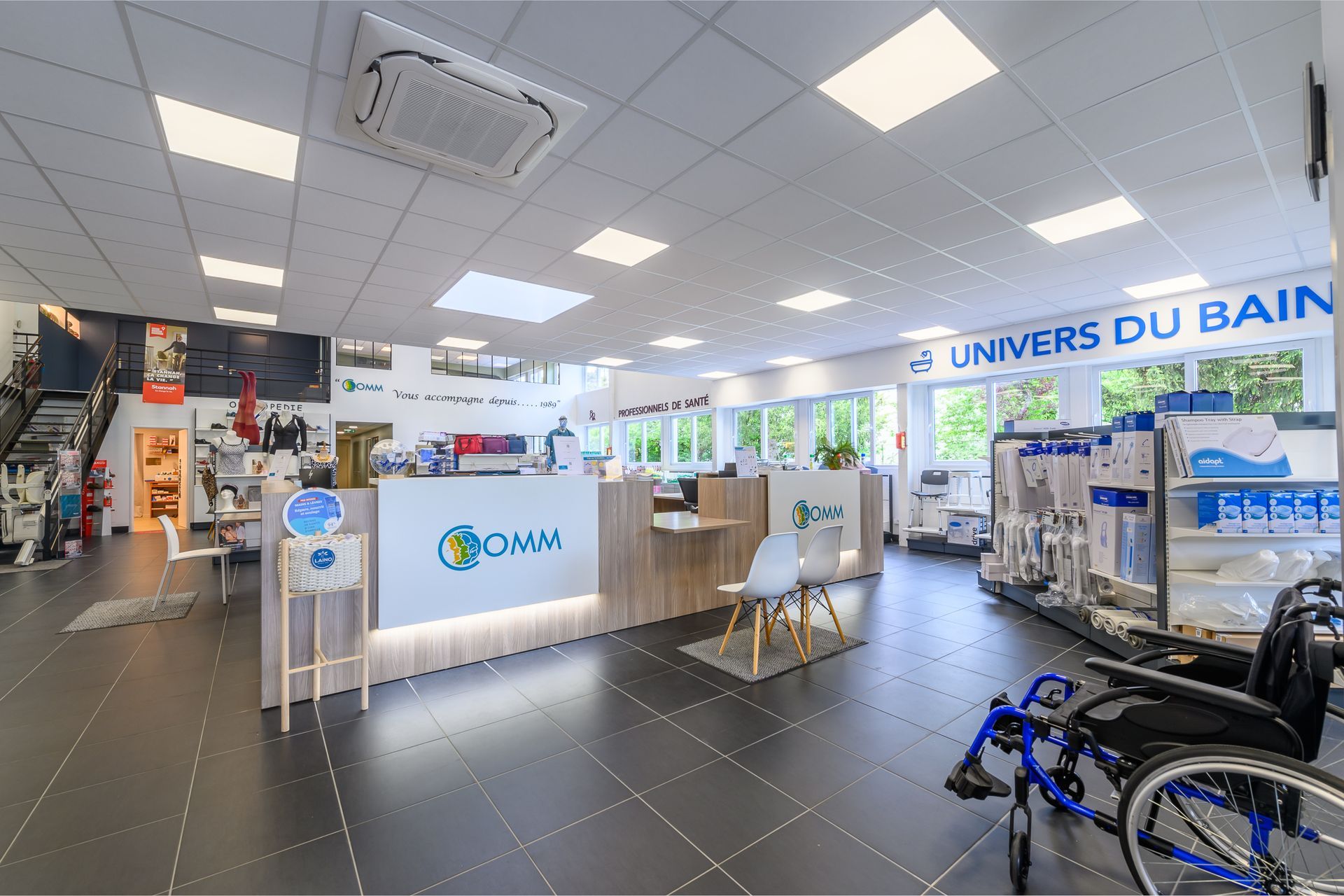 Focus sur un stétoscope