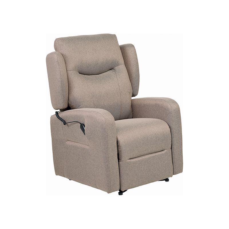 Fauteuil releveur de couleur beige