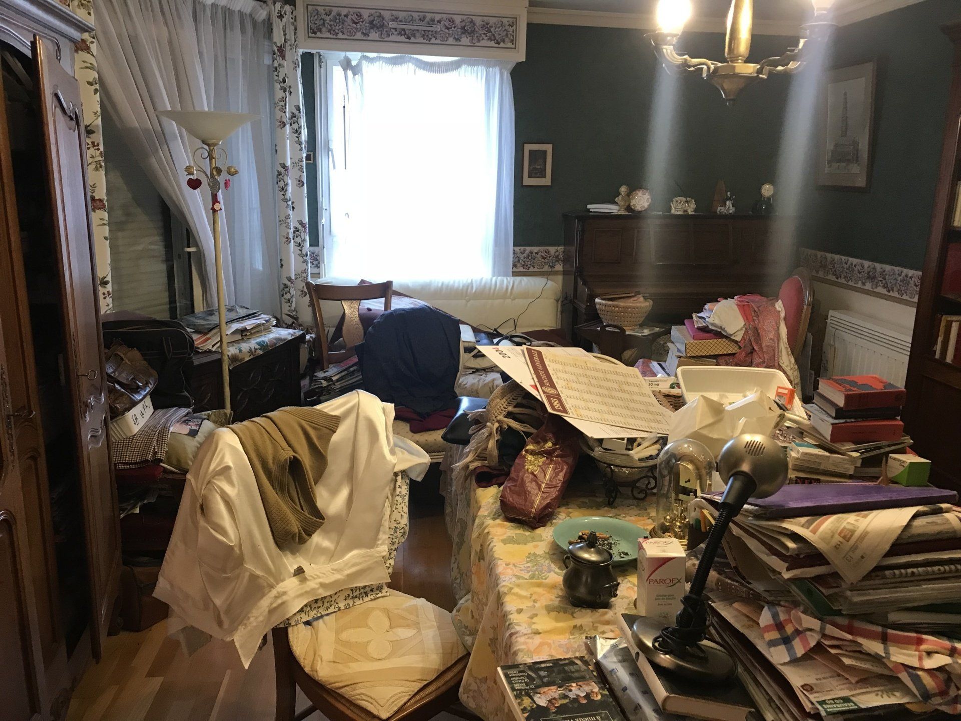 Pièce à débarrasser