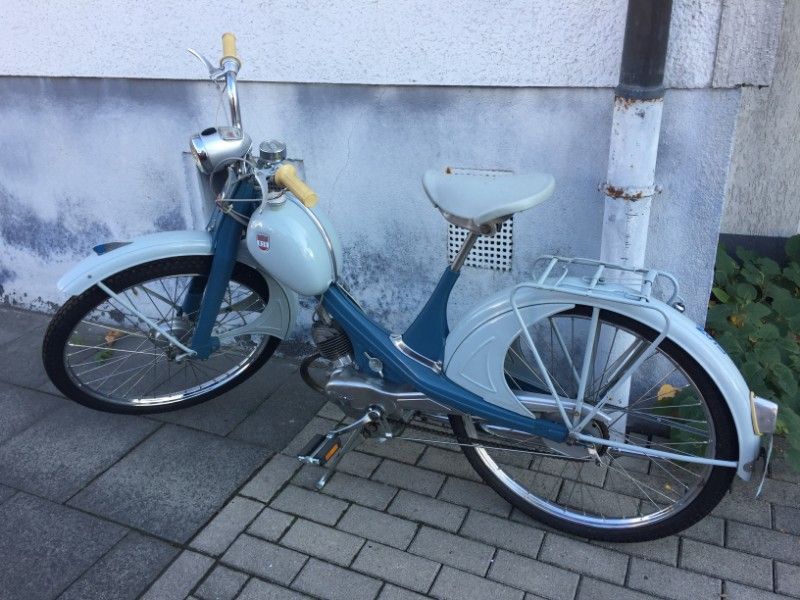 Fahrrad an einer Wand