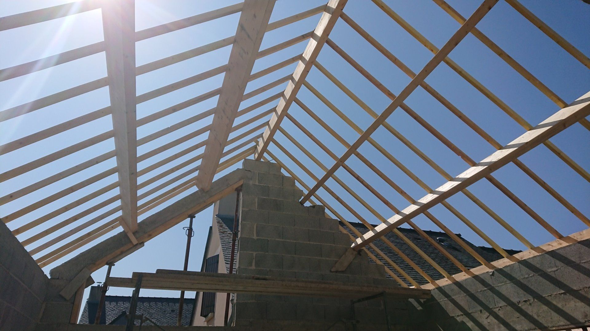 Travaux de charpente